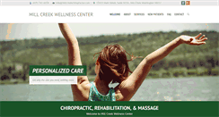 Desktop Screenshot of millcreekchiropractor.com